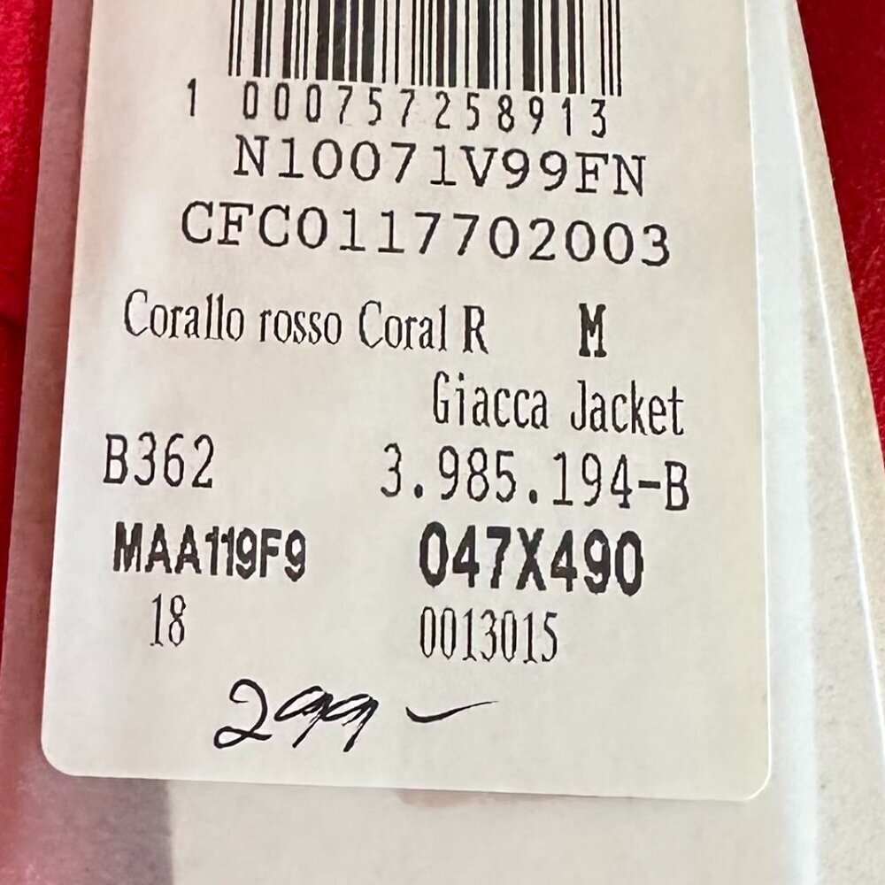 Rinascimento Giacca One-Button Closure Jacket Bla… - image 10